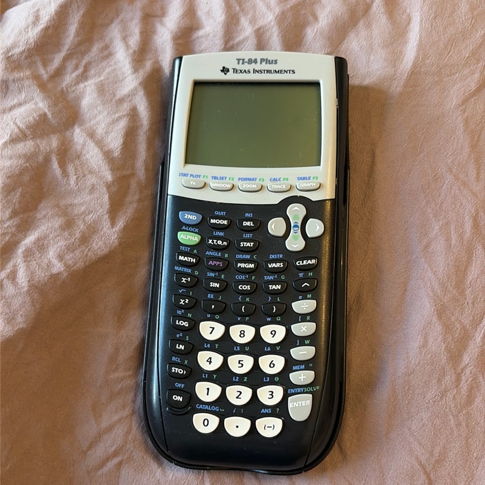 Texas instruments TI 84 calculator